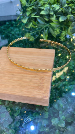 CF-49 Colar folheado aro - comprar online