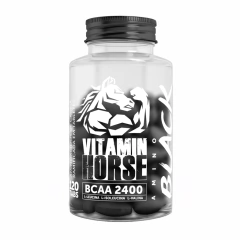Bcaa 2400mg de proteína Amino Black 120Tabs