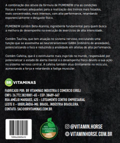 KIT 2 UNIDADES 300g - NOVO PUMONEW EPHEDRA BLACK na internet