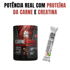 CARNE HORSE PROTEÍNA BOVINA + PEPCOL E L-ARGININA 900G - Vitamin Horse