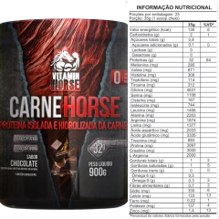 CARNE HORSE PROTEÍNA BOVINA + PEPCOL E L-ARGININA 900G na internet