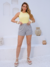 Imagem do Look Completo Regata de Ribana + Shorts Bianca