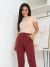 Blusa de Viscolycra Casual Com Gola Alta Confortável e Estilosa