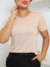 Blusa de Viscolycra Gola Careca Conforto e Versatilidade em Destaque