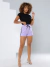 Conjunto de Blusa de Ribana Gola Careca e Shorts de Moletom - Conforto e Estilo em uma Combinação Perfeita