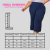 Calça Pantacourt Plus Size Azul - Mayara Manzano