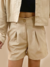 Shorts de Linho Bella Nude