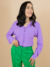 Camisa Maitê Lilás