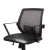 Silla red giratoria con base plástica negra - Proand