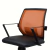 Silla red giratoria con base plástica negra - tienda online