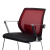 Silla red giratoria con base plástica negra