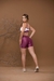 SHORT BRILHOSO COM CADARÇO SARADOS #07669033 - comprar online