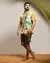 Bermuda Adulta em Linho Verde Litoral #31740074