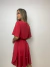 VESTIDO MANGAS CURTAS VERMELHO #801049074 - comprar online