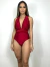 BODY JACARANDAR LISO VERMELHO JARDIM DE HELICÔNIAS LS