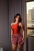 Short Saia Eleonora Terracota Glow na internet