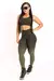 LEGGING JACQUARD 908 DEEP GREEN - comprar online