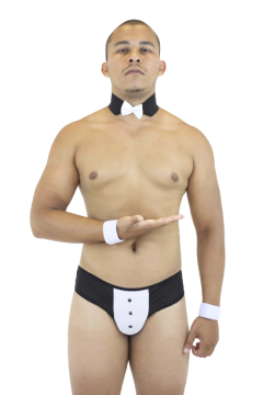 Cueca Garçon Fantasia masculina - Fabrica da Sedução