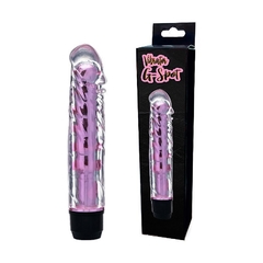Vibrador Translúcido Formato Pênis 17 cm