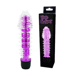 Vibrador Translúcido com Textura