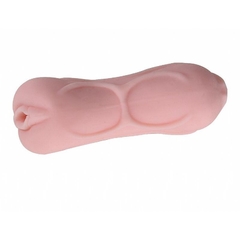Masturbador Masculino duplo Vagina e Boca em Cyberskin - Fabrica da Sedução - Fabrica da Sedução Sex Shop - Vibrador, Plug, Acessórios, Cosméticos e Muito Mais