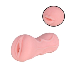 Masturbador Masculino duplo Vagina e Boca em Cyberskin - Fabrica da Sedução