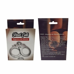 Algemas Metal Reforçada - Fabrica da Sedução - Fabrica da Sedução Sex Shop - Vibrador, Plug, Acessórios, Cosméticos e Muito Mais