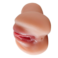 Masturbador Masculino duplo Vagina e Anús em Cyberskin super realístico - Fabrica da Sedução na internet