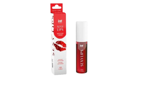 SEXY LIPS GLOSS DE VOLUME COM ÁCIDO HIALURÔNICO 3,5ML INTT - Fábrica da Sedução