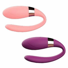 Vibrador de Casal Recarregável com Controle remoto 7 Vibrações Sex Massager - Dibee - Fabrica da Sedução - comprar online