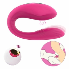 Vibrador de Casal com Pulsação Recarregável com Controle remoto - Fabrica da Sedução na internet