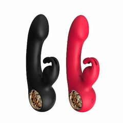 Vibrador Vai e Vem Ponto G e clitóris Multivelocidades Recarregável - Finger Rabbit - S-Hande - Fabrica da Sedução