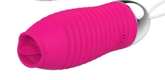 Vibrador Bullet com Estimulador de Língua na ponta Recarregável - Fábrica da Sedução na internet