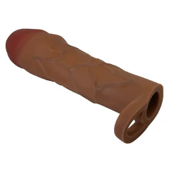 Capa Peniana com Anel de Escroto 18,0 X 3,9 cm- Fabrica da Sedução