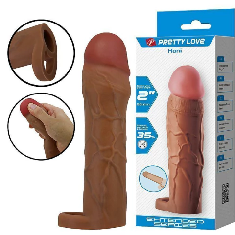 Capa Peniana com Anel de Escroto 18,0 X 3,9 cm- Fabrica da Sedução - comprar online