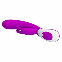 Vibrador Ponto g e Clitóris Recarregável Harlan - Pretty Love - Fábrica da Sedução - Fabrica da Sedução Sex Shop - Vibrador, Plug, Acessórios, Cosméticos e Muito Mais