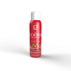 Desodorante Íntimo Poésie Morango Aerossol 150 ml Sexy Fantasy - Fábrica da Sedução