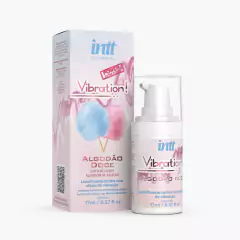 Vibration Algodão doce Gel Excitante Vibratório 17 gr Intt - Fabrica da Sedução