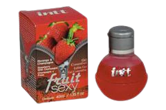 Fruit Sexy Gel Comestível Térmico 40 ml Intt - Fábrica da Sedução - Fabrica da Sedução Sex Shop - Vibrador, Plug, Acessórios, Cosméticos e Muito Mais
