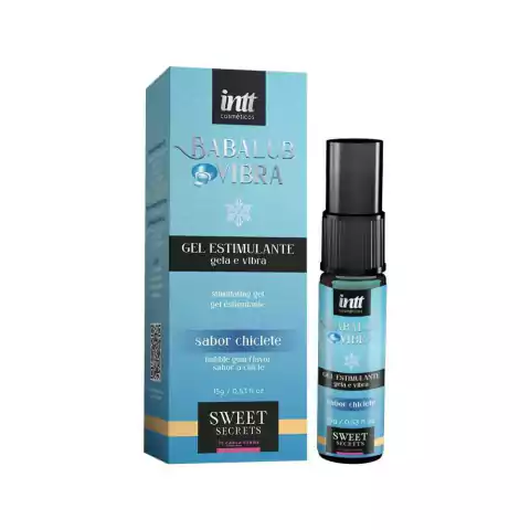 Babalub Vibra Excitante que Esfria e Vibra 15g Linha Sweet Secrets Intt - Fabrica da Sedução
