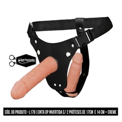 Cinta com Prótese Dupla 17 e 14  cm - La Pimienta