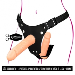 Cinta com Prótese Dupla 17 e 14  cm - La Pimienta