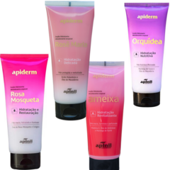 Kit com 6 Loção Hidratante Apiderm Apinil 190 g Creme de pele - Fábrica da Sedução