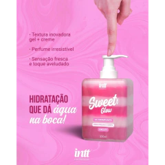 Sweet Glow Gel Aromatizante Beijável Para Virilha Sabor Chiclete 320ml INTT - FABRICA DA SEDUÇÃO na internet