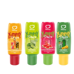 Yummy Drinks Gel Comestível Térmico 15 ml Sexy Fantasy - Fábrica da Sedução