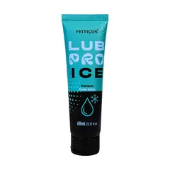 LUBPRO PREMIUM LUBRIFICANTE COM EFEITO GELADO 60ML COM ALOE VERA FEITIÇOS - FABRICA DA SEDUÇÃO