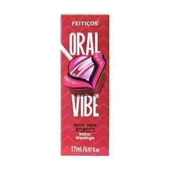 Oral Vibe Spray para garganta Profunda com sensação vibrante 15ML Feitiços - Fábrica da Sedução - Fabrica da Sedução Sex Shop - Vibrador, Plug, Acessórios, Cosméticos e Muito Mais