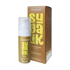 SUGALIK GEL PULSANTE SUGADOR LÍQUIDO BEIJÁVEL SABOR DOCE DE LEITE 15G FEITIÇOS - FABRICA DA SEDUÇÃO - comprar online