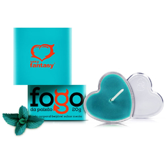 Vela Fogo da Paixão Menta 20 Gr - Sexy Fantasy