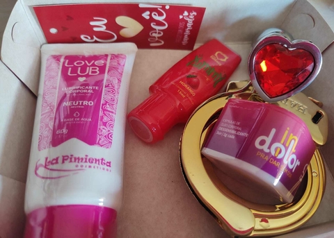 KIT EROTICO DIA DOS NAMORADOS - FÁBRICA DA SEDUÇÃO